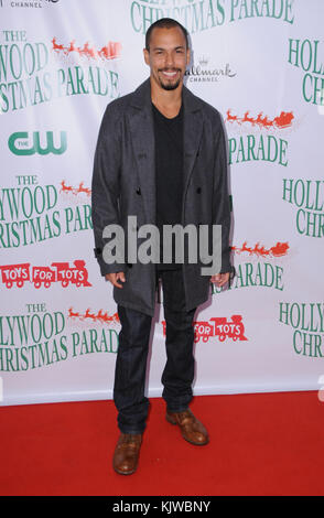 November 26, 2017 - Hollywood, CA, Vereinigte Staaten - 26 November 2017 - Hollywood, Kalifornien - bryton James. Die 86. jährliche Hollywood Christmas Parade am Hollywood Blvd. in Hollywood. Photo Credit: Birdie Thompson/admedia (Credit Bild: © Birdie Thompson/admedia über Zuma Draht) Stockfoto