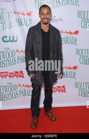 26. November 2017 - Hollywood, CA, USA - 26. November 2017 - Hollywood, Kalifornien - Bryton James. Die 86. Jährliche Hollywood Christmas Parade fand am Hollywood Blvd statt. In Hollywood. Foto: Birdie Thompson/AdMedia (Foto: © Birdie Thompson/AdMedia via ZUMA Wire) Stockfoto