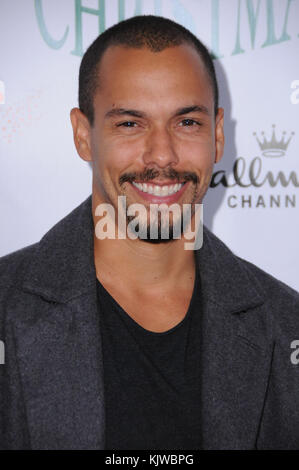 26. November 2017 - Hollywood, CA, USA - 26. November 2017 - Hollywood, Kalifornien - Bryton James. Die 86. Jährliche Hollywood Christmas Parade fand am Hollywood Blvd statt. In Hollywood. Foto: Birdie Thompson/AdMedia (Foto: © Birdie Thompson/AdMedia via ZUMA Wire) Stockfoto