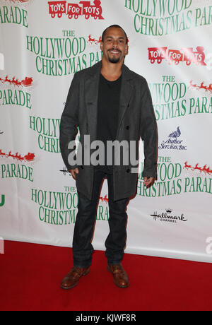 Hollywood, CA - 26. NOVEMBER: Bryton James, auf der 86. Jährlichen Hollywood Christmas Parade im Hollywood Blvd in Hollywood, Kalifornien am 26. November 2017. Kredit: Faye Sadou/MediaPunch Stockfoto