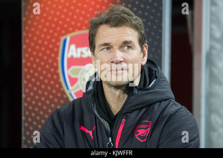 Köln, Deutschland. November 2017. Jens LEHMANN (Co-Trainer, ARS), Fussball Europa League, Gruppenphase, 5. Spieltag, 1.FC Köln (K) - Arsenal London (ARS) 1:0, am 23.11.2017 in Köln. |Nutzung weltweit Guthaben: dpa/Alamy Live News Stockfoto