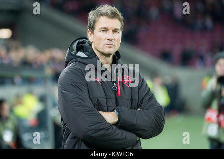 Köln, Deutschland. November 2017. Jens LEHMANN (Co-Trainer, ARS), Fussball Europa League, Gruppenphase, 5. Spieltag, 1.FC Köln (K) - Arsenal London (ARS) 1:0, am 23.11.2017 in Köln. |Nutzung weltweit Guthaben: dpa/Alamy Live News Stockfoto