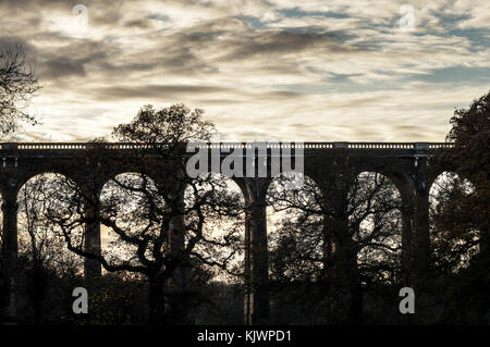 Bögen der Ouse Tal Viadukt in West Sussex Stockfoto