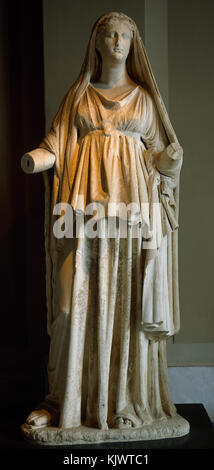 Philopator Kleopatra VII (69-30 v. Chr.). Königin der ptolemäischen Reich von Ägypten. Statue aus Prusias ad Hypium Stadt, in der Türkei. 2. Istanbul archäologische Museen. Die Türkei. Stockfoto