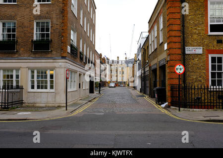 Weymouth mews-off New Cavendish Street, London W1uk Stockfoto