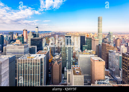 New York, New York, USA Stadtbild in Manhattan. Stockfoto
