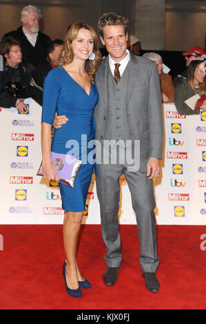 Beverley Turner und James Cracknell nehmen an der Pride of Britain Awards 2014 im Grosvenor House Hotel in London. 6. Oktober 2014 © Paul Treadway Stockfoto