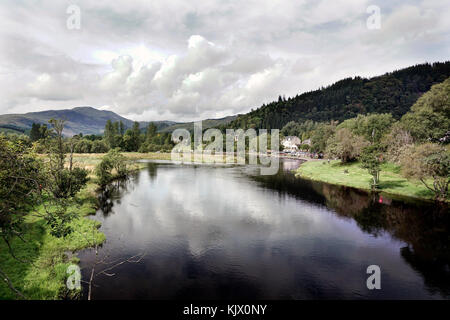 Fluss Teith Callander, Stirlingshire, Schottland Stockfoto