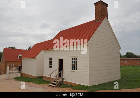 Das Waschhaus auf dem Mount Vernon Estate, Alexandria, Virginia. Stockfoto