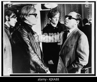 Andy Warhol Tennessee Williams und Paul Morrissey NYWTS 2 Stockfoto