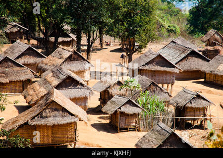 Verbot mok Chong Dorf - Laos Stockfoto