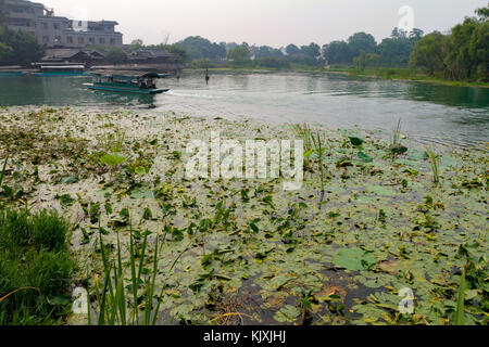 Shangri-La Freizeitpark - Shi Wai Tao Yuan in Guilin, China Stockfoto