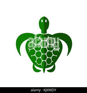 Meeresschildkröte Symbol Stock Vektor