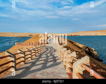 View Point in lagunillas, paracas National Reserve, ica-Region, Peru Stockfoto