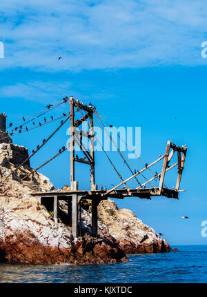 Ballestas Inseln in der Nähe von Paracas, ica-Region, Peru Stockfoto