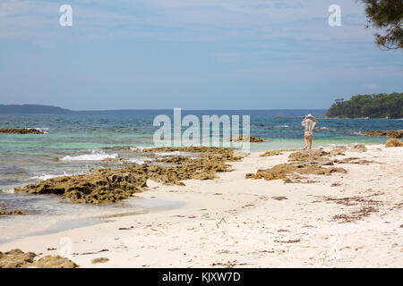 Scottish Rocks im Jervis Bay, Australien Stockfoto