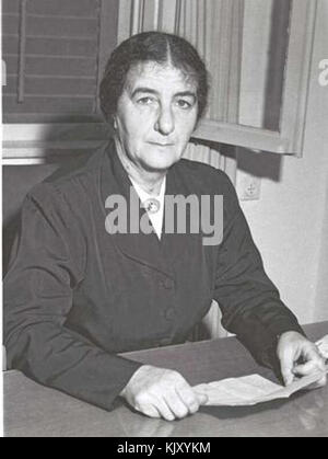 Golda Meir 1949 Stockfoto