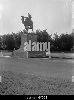 Sudan Khartoum Profil Gordon Statue 1936 Stockfoto