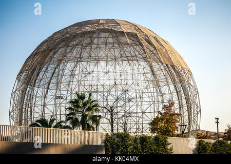 Voliere, die ozeanographischen, Stadt der Künste und Wissenschaften, Valencia, Spanien. Stockfoto