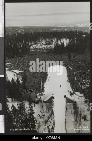 292 C 83 Fra Holmenkollbakken kein nb DigiFoto-Maker bldsa PK 03233 00190 20151106 Stockfoto