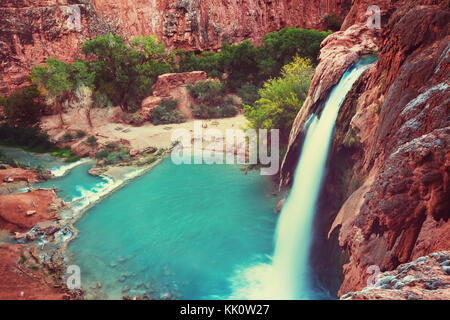 Havasu Fluss Stockfoto