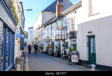 Die malerische London Inn in Padstow in Cornwall, Großbritannien Stockfoto