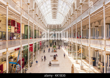 Edinburgh Schottland Edinburgh in der Großen Galerie des ehemaligen Königlichen Museum National Museum von Schottland Edinburgh, Midlothian, Schottland, UK GB EU Europa Stockfoto