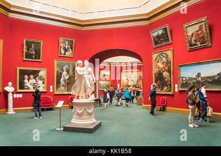 Scottish National Gallery in Edinburgh Schottland Edinburgh Scottish National Gallery Erdgeschoss wichtigsten Galerien dem Damm Edinburgh Schottland Großbritannien gb Europa Stockfoto