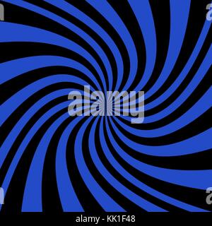 Abstrakte swirl Hintergrund aus Spirale ray Streifen Stock Vektor