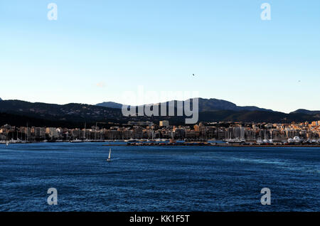 Palma de Mallorca Spanien Hafen. Stockfoto