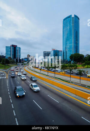 Moderne Architektur in San Isidro, Lima, Peru Stockfoto