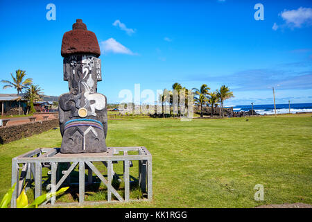 Hanga Vare Vare, Hanga Roa, Osterinsel (Rapa Nui) (Isla de Pascua), Chile Stockfoto