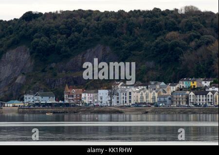 Murmelt der beste Ort in Wales zu leben Stockfoto