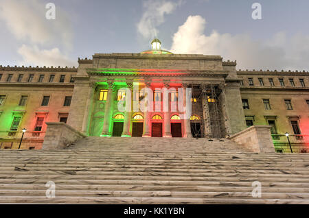 Puerto Rico Capitol (capitolio de Puerto Rico) in San Juan, Puerto Rico. Stockfoto