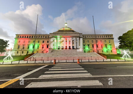 Puerto Rico Capitol (capitolio de Puerto Rico) in San Juan, Puerto Rico. Stockfoto
