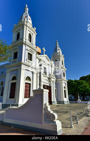 Unsere Liebe Frau von Guadalupe Kathedrale in Ponce, Puerto Rico. Stockfoto