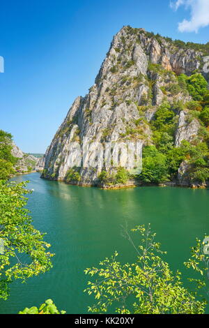 Matka Canyon, Mazedonien Stockfoto