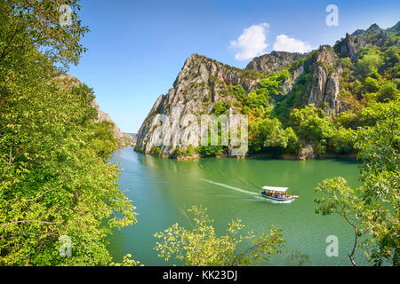 Matka Canyon in der Nähe von Skopje, Mazedonien Stockfoto