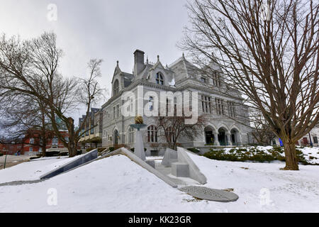 New Hampshire legislative Bürogebäude, Concord, New Hampshire, USA. legislative Büro Gebäude, 1884 erbaut mit viktorianischen Stil, war früher Stockfoto