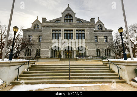 New Hampshire legislative Bürogebäude, Concord, New Hampshire, USA. legislative Büro Gebäude, 1884 erbaut mit viktorianischen Stil, war früher Stockfoto