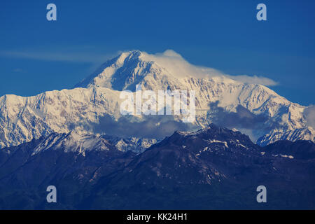 Denali (mckinley) Peak in Alaska, USA Stockfoto