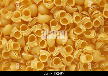 Pasta lumache Hintergrund Stockfoto