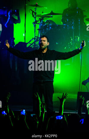 Brighton, Großbritannien. 27th. November 2017. Gorillaz bei einem Konzert am Montag, 27. November 2017, im Brighton Center, Brighton. Kredit: Julie Edwards/Alamy Live Nachrichten Stockfoto