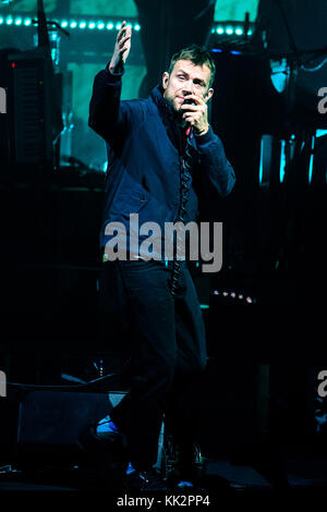 Brighton, Großbritannien. 27th. November 2017. Gorillaz bei einem Konzert am Montag, 27. November 2017, im Brighton Center, Brighton. Kredit: Julie Edwards/Alamy Live Nachrichten Stockfoto