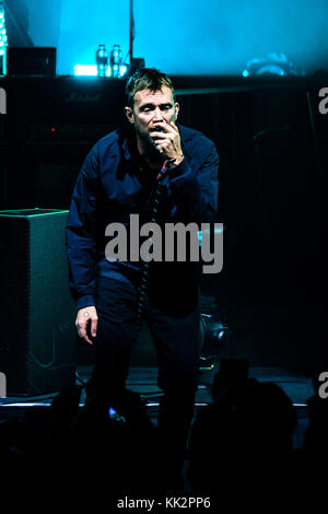 Brighton, Großbritannien. 27th. November 2017. Gorillaz bei einem Konzert am Montag, 27. November 2017, im Brighton Center, Brighton. Kredit: Julie Edwards/Alamy Live Nachrichten Stockfoto