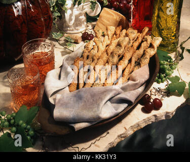 Italienisches Brot Sticks Stockfoto