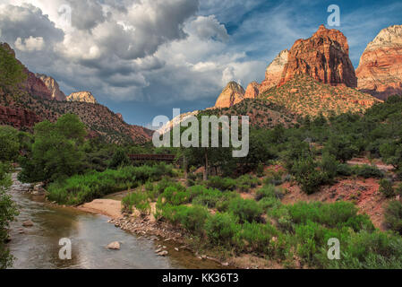 Zion Nationalpark Stockfoto