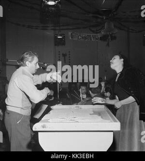 (Porträt von Lena Horne und Lennie Hayton, New York, N.Y., zwischen 1946 und 1948) (LOC) (5354168293) Stockfoto