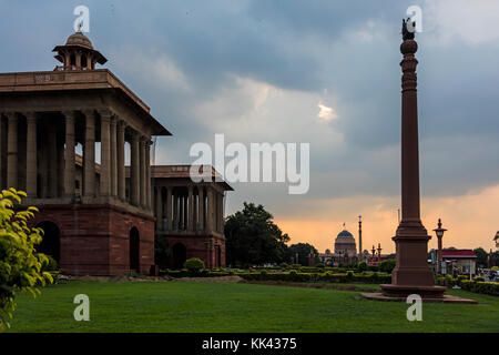 Das Kabinett Sekretariat von Indien - NEW DELHI, Indien Stockfoto