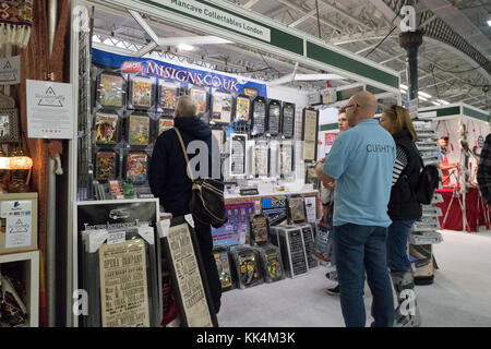 Letzten Tag der Ideal Home Show an Weihnachten 2017 Stockfoto